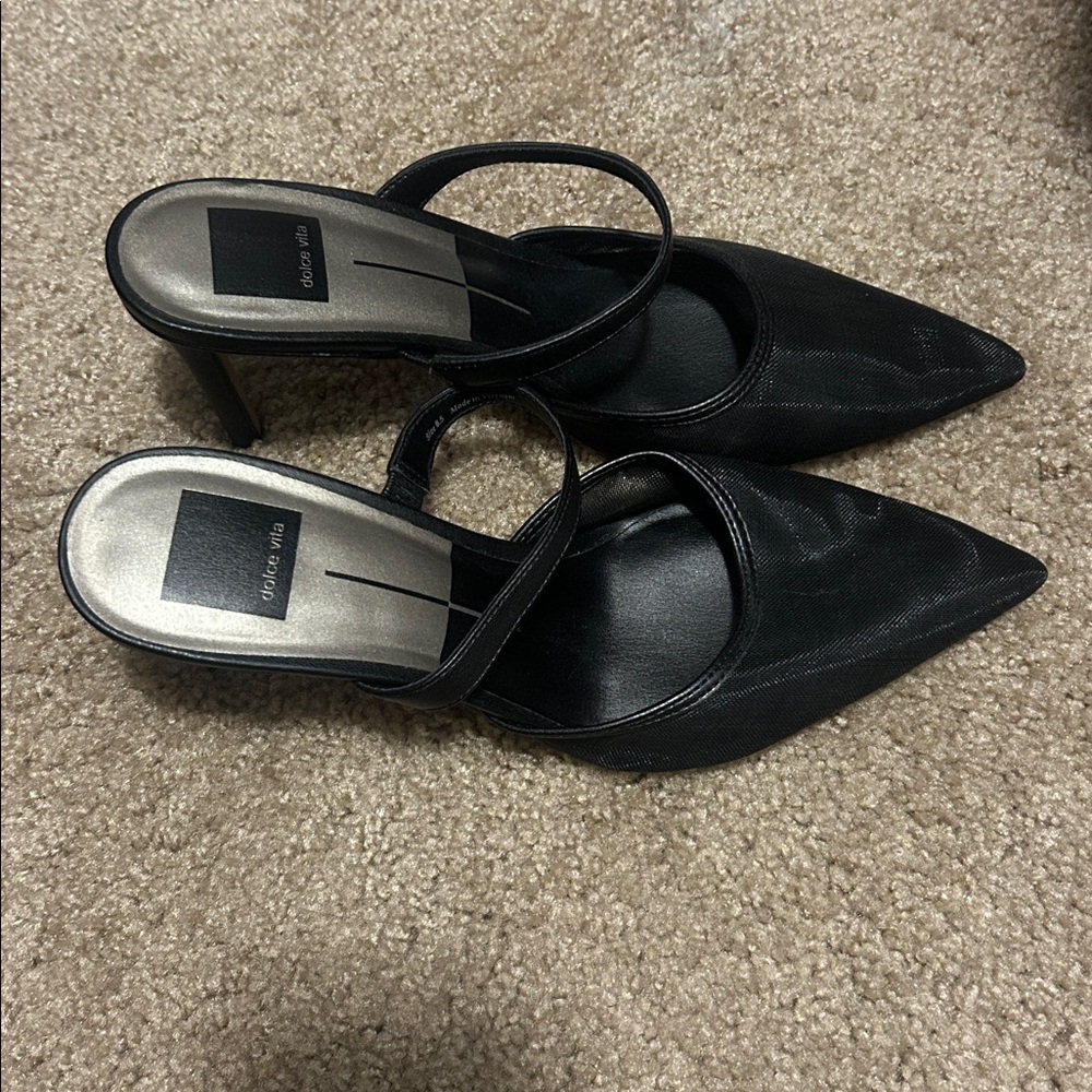 Dolce Vita Black Heels
